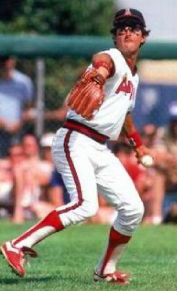 Fred Lynn California Angels Official MLB Majestic Jersey product image 3