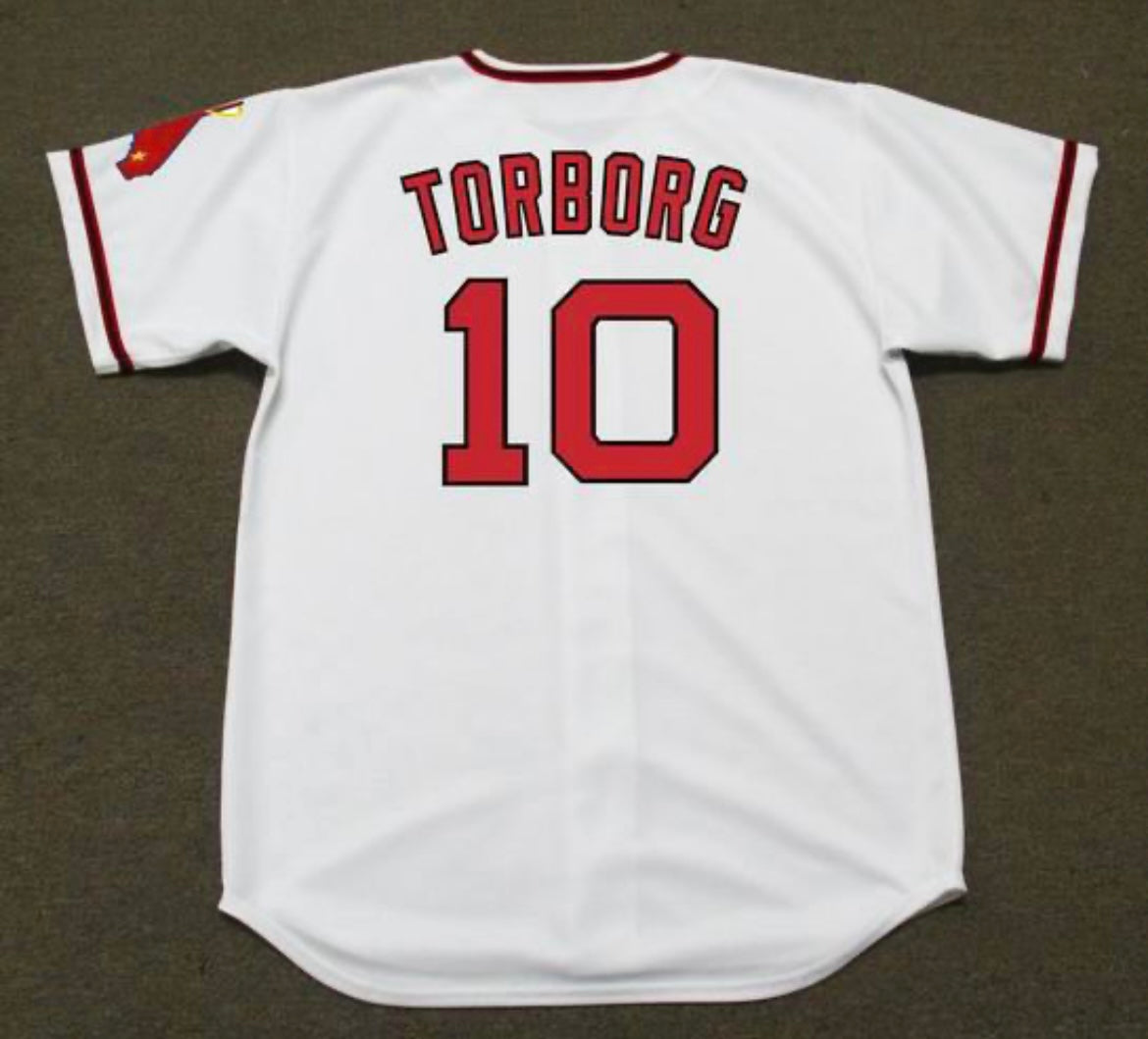 JEFF TORBORG Anaheim California Angels Official MLB product image 1