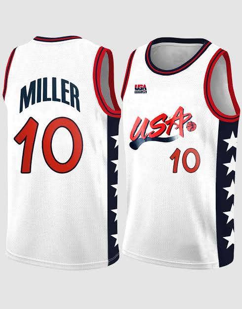 Reggie Miller USA Basketball Olympic Jersey product image 1