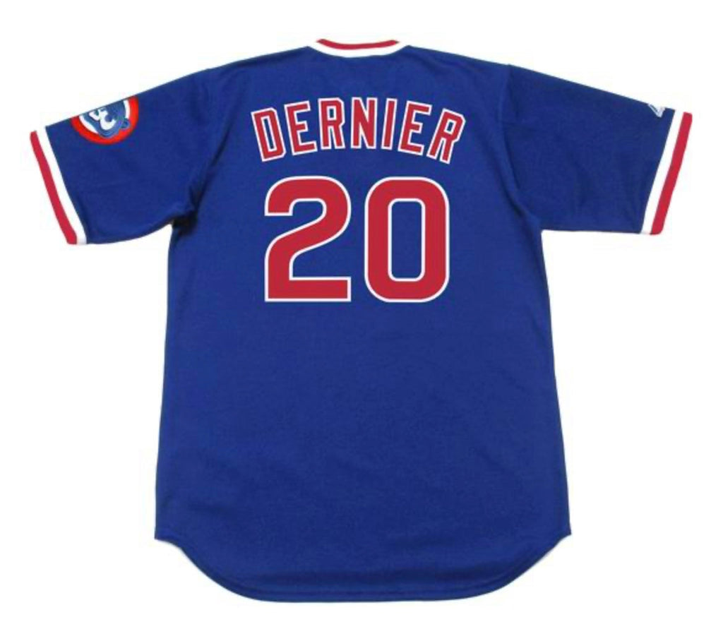Bob Dernier Chicago Cubs Official MLB Majestic Jersey product image 1