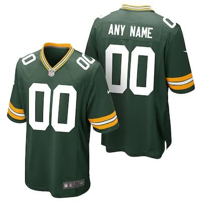Any Name & Number YOUTH KIDS Green Bay Packers Official NFL product image 1