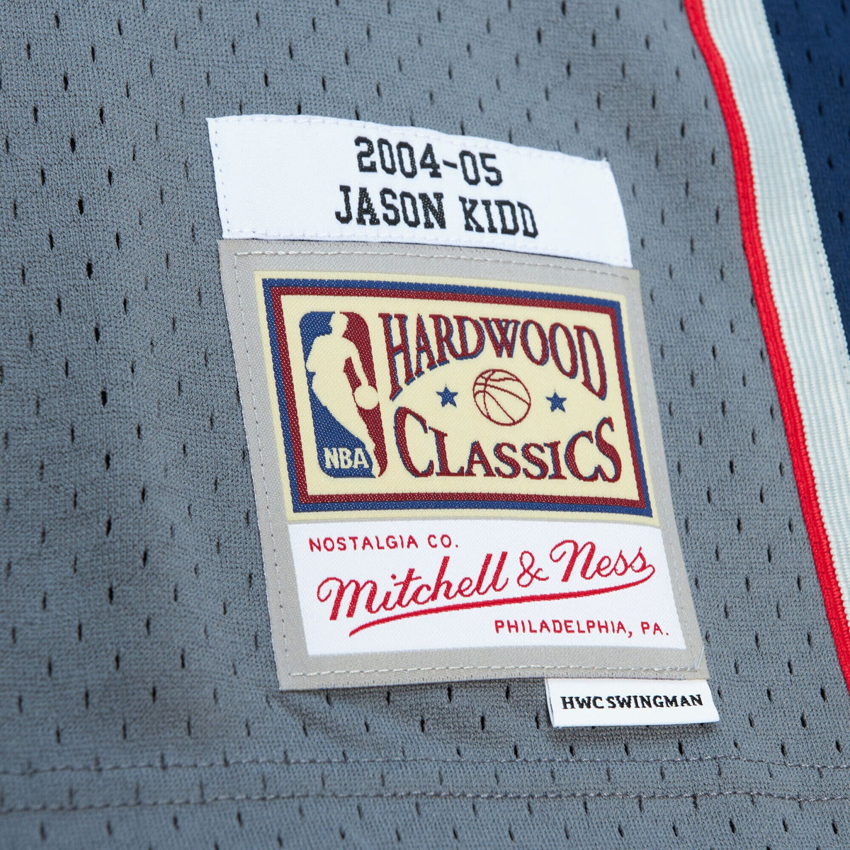 New Jersey Nets Swingman Jersey Jason Kidd Alternate 2004 product image 5, provided for visual reference and product detail