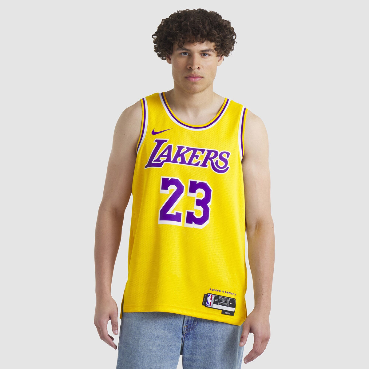 Los Angeles Lakers Icon Swingman Jersey - Lebron James product image 5, provided for visual reference and product detail