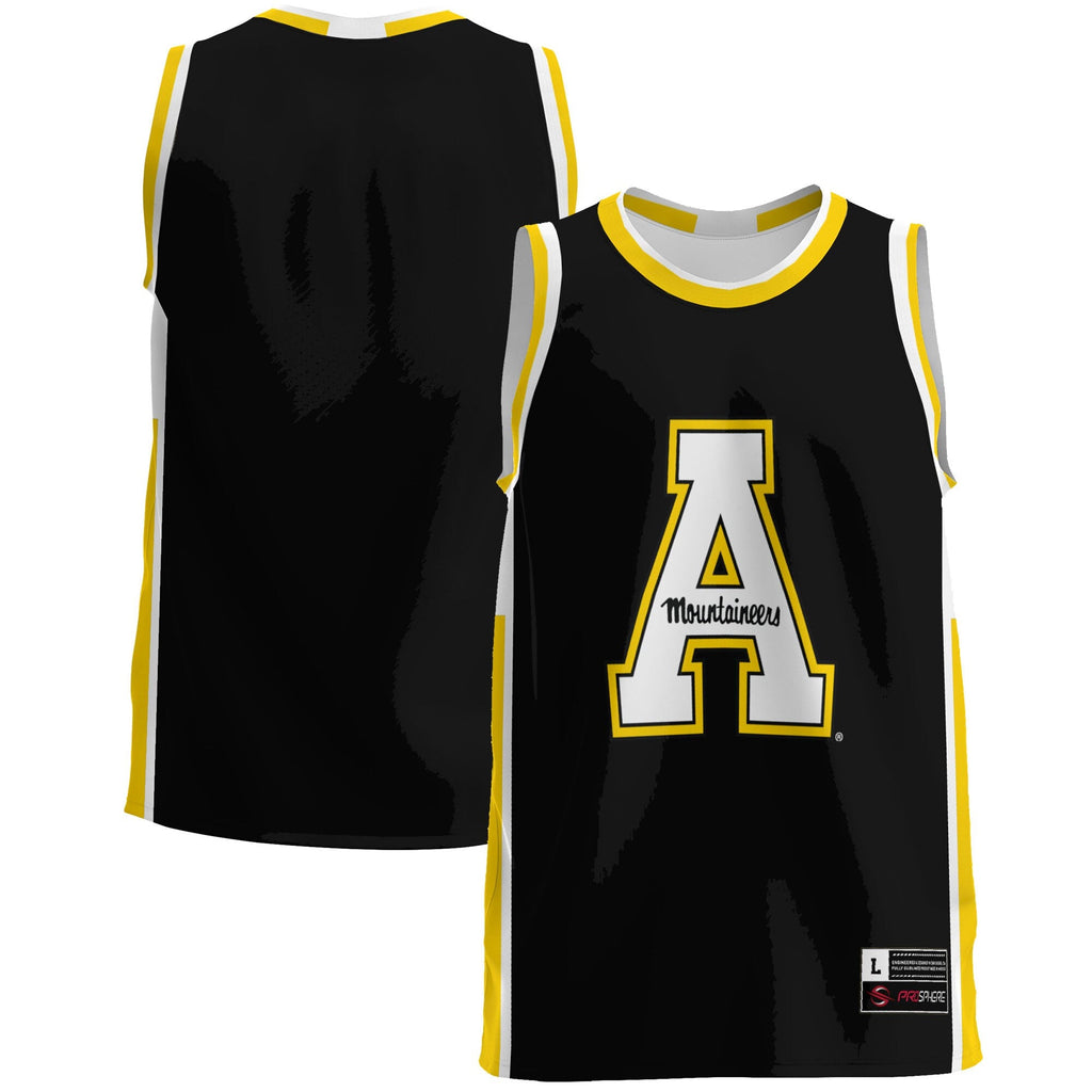 Appalachian State Mountaineers Lightweight Basketball Jersey - Gold product image 2, provided for visual reference and
