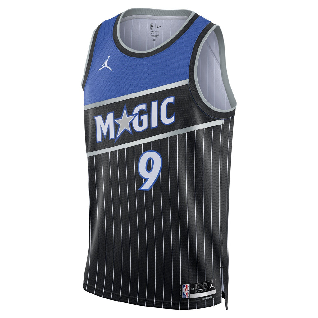 Orlando Magic Statement Edition Jersey - Black - Nikola Vučević product image 3, provided for visual reference and product