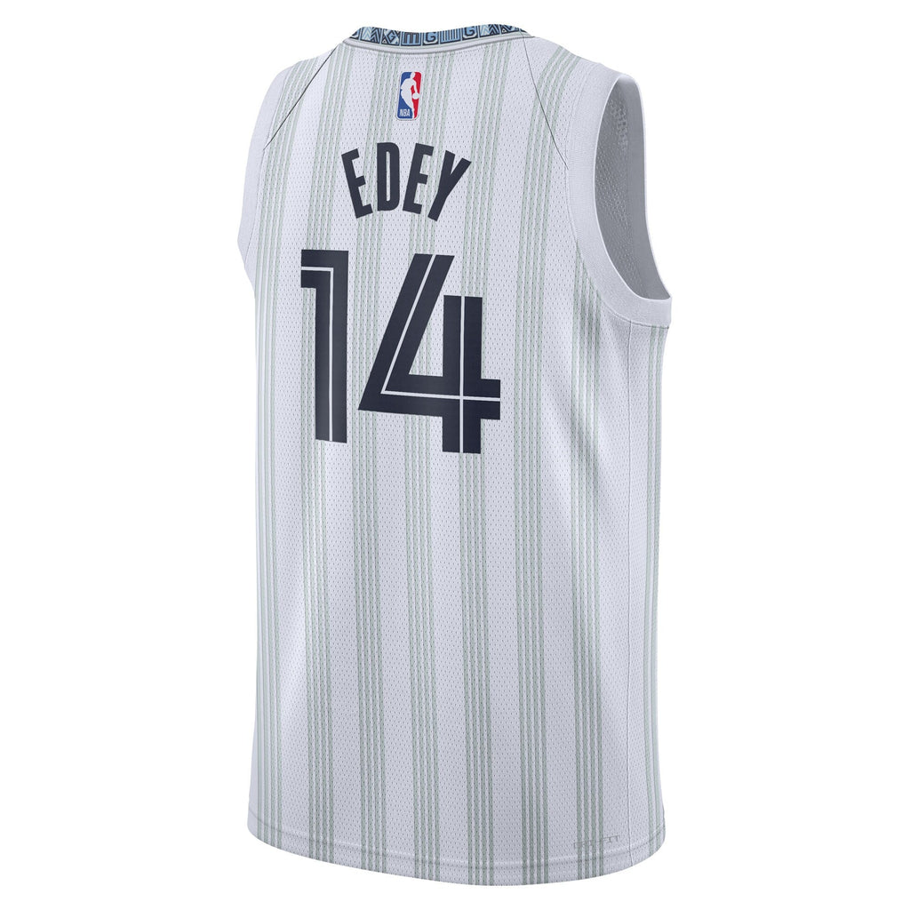 Memphis Grizzlies 2025/26 City Edition Swingman Jersey - Gray - Zach Edey product image 4, provided for visual reference and