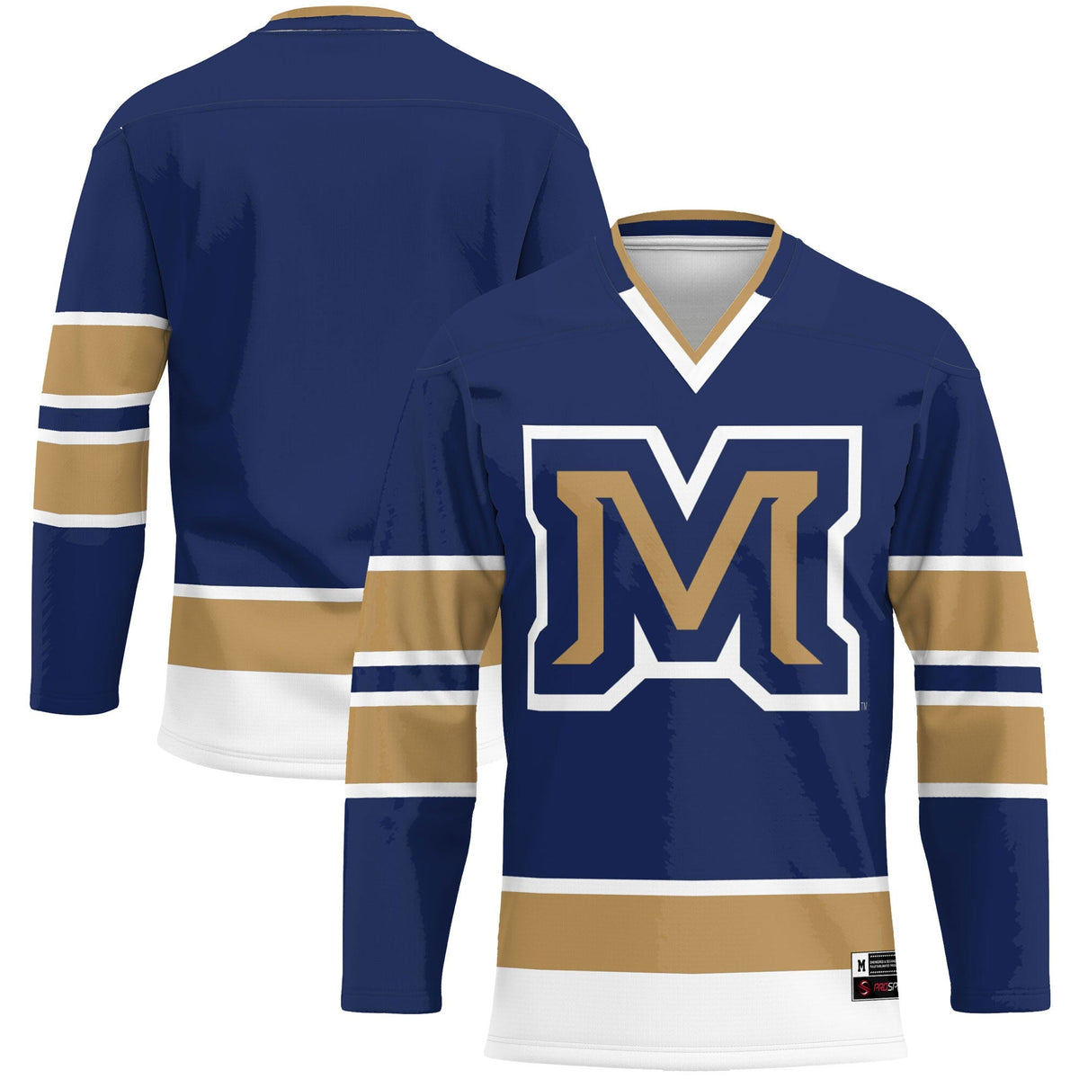 Montana State Bobcats Hockey Jersey - Blue product image 2, provided for visual reference and product detail review