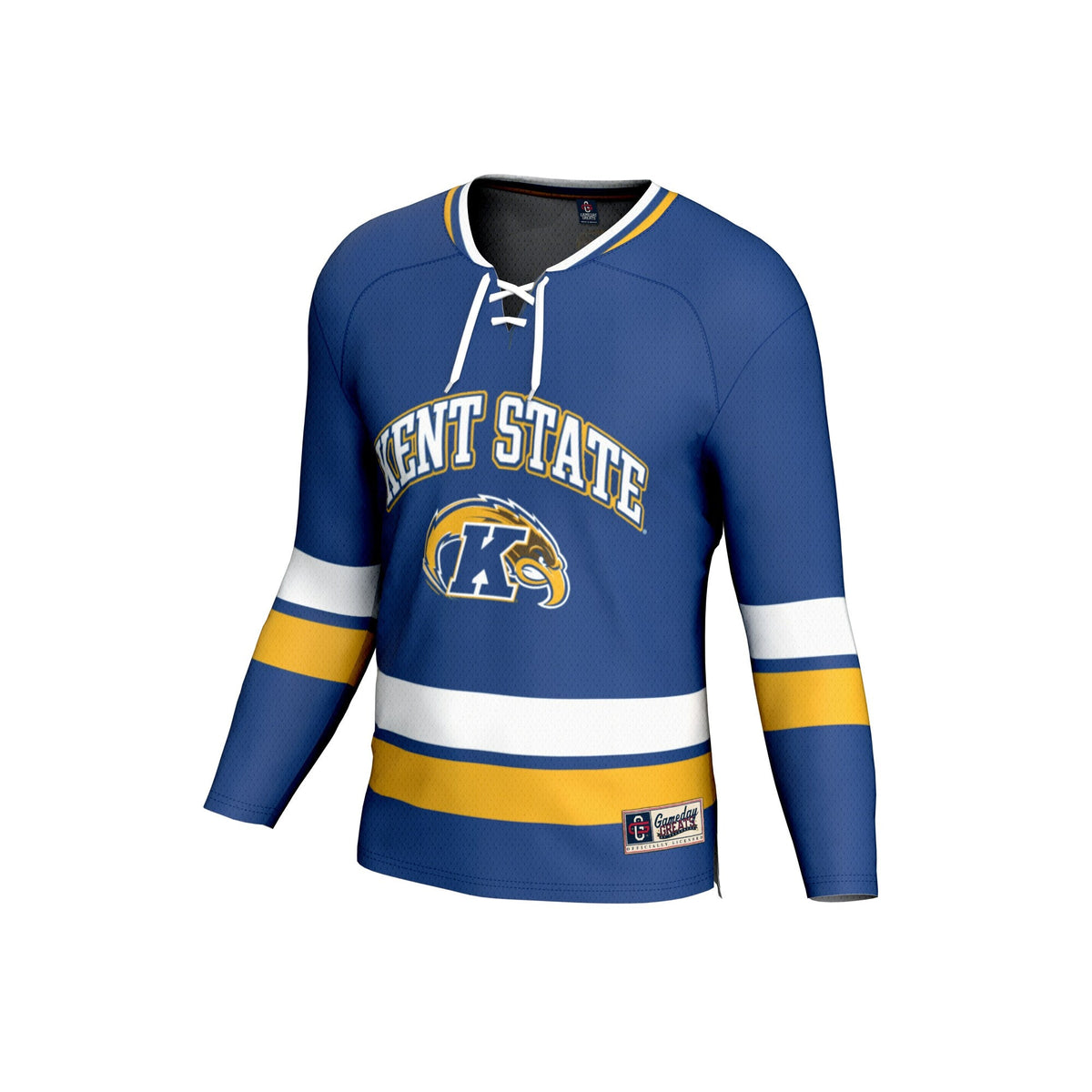 Kent State Golden Flashes Spirit Hockey Jersey - Navy product image 3, provided for visual reference and product detail