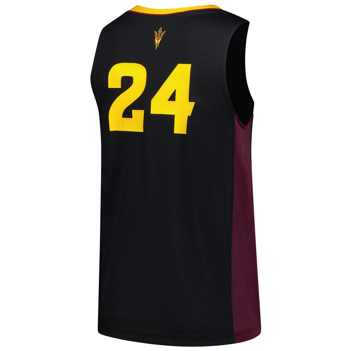 #24 Black Arizona State Sun Devils Replica Swingman Jersey product image 4, provided for visual reference and product detail