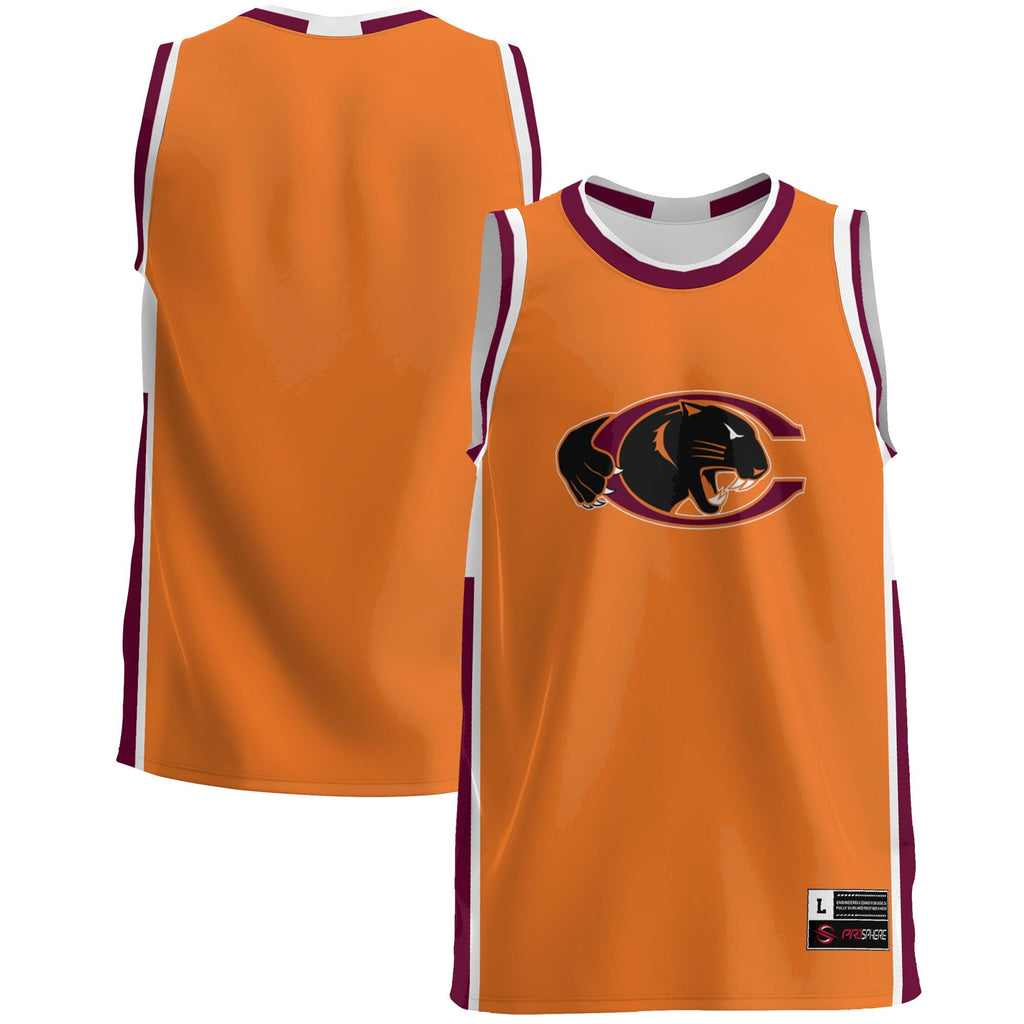 Claflin Panthers Lightweight Basketball Jersey - Maroon product image 1, provided for visual reference and product detail