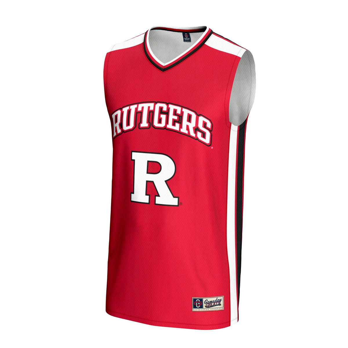 Rutgers Scarlet Knights Basketball Jersey - Scarlet product image 3, provided for visual reference and product detail review