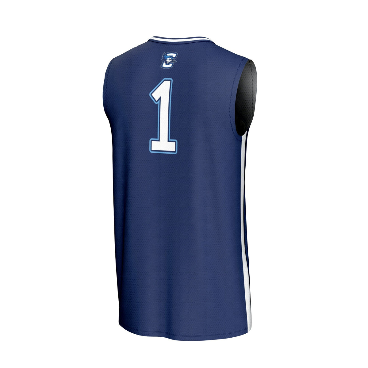 #1 Creighton Bluejays Lightweight Basketball Fashion Jersey - Blue product image 4, provided for visual reference and