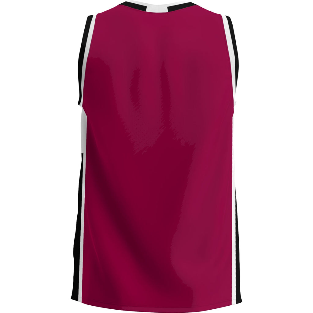 Meredith College Avenging Angels Lightweight Basketball Jersey - Maroon product image 4, provided for visual reference and