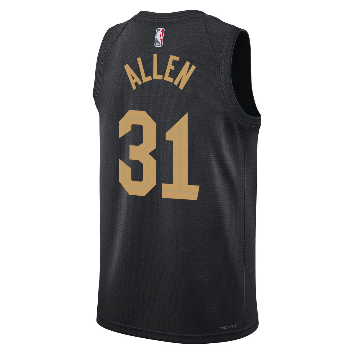 Cleveland Cavaliers Statement Edition Swingman Jersey - Black - Jarrett Allen product image 3, provided for visual reference