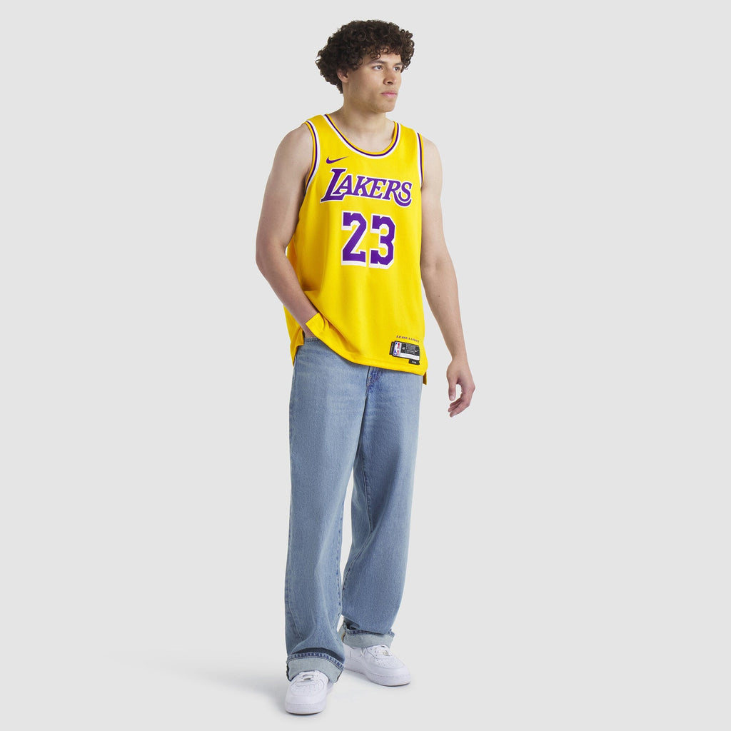 Los Angeles Lakers Icon Swingman Jersey - Lebron James product image 7, provided for visual reference and product detail