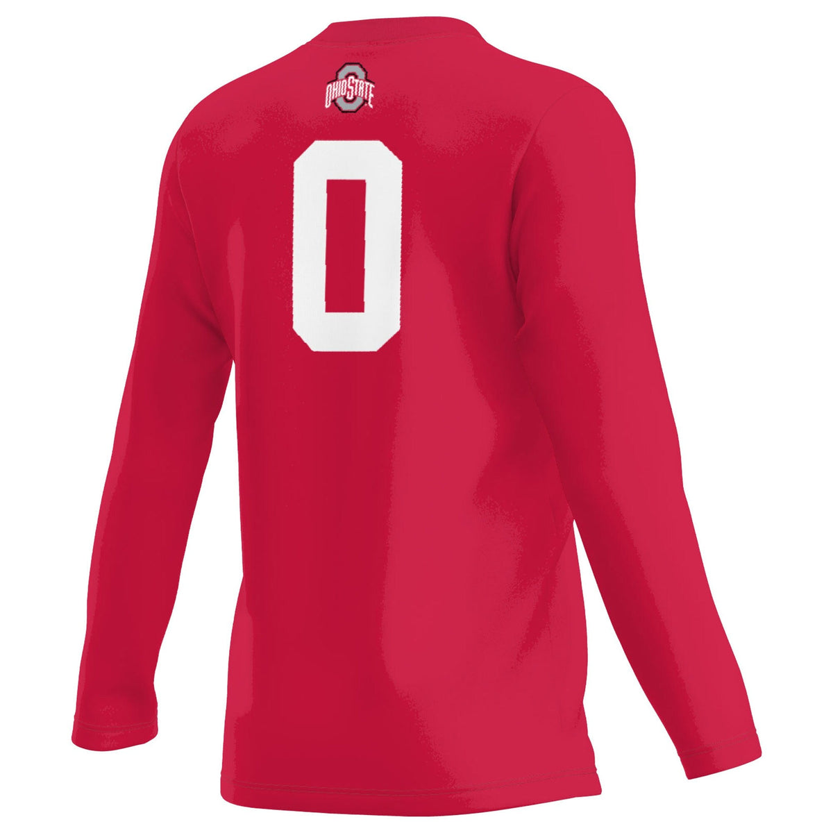 #1 Ohio State Buckeyes Lightweight Volleyball Jersey - Scarlet product image 4, provided for visual reference and product