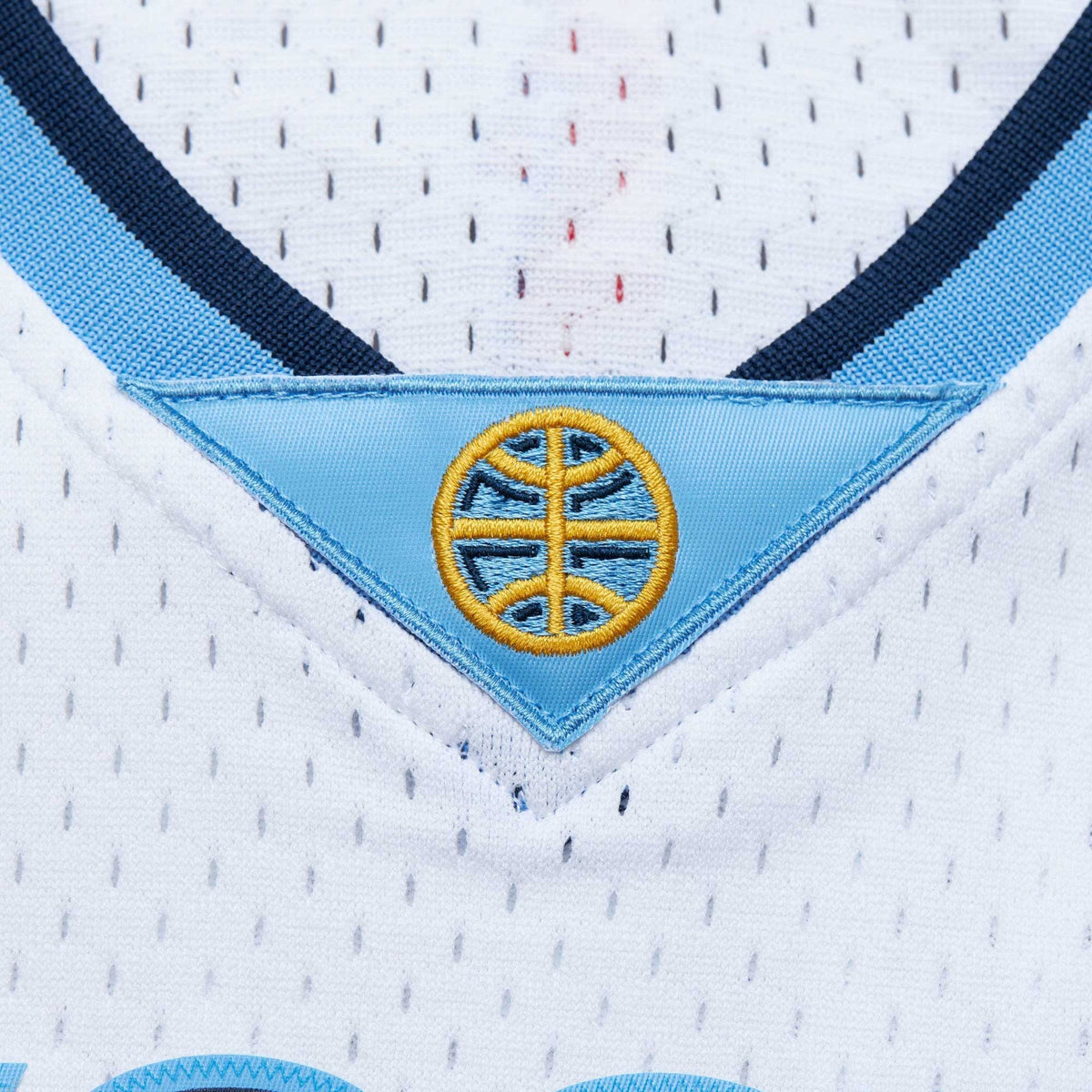 Nikola Jokic White Denver Nuggets 2016/17 Throwback Swingman Jersey product image 5, provided for visual reference and