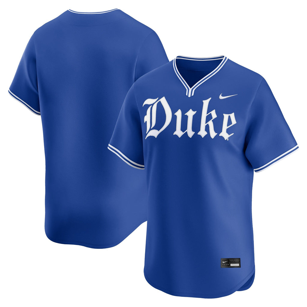 Royal Duke Blue Devils Baseball Limited Jersey product image 2, provided for visual reference and product detail review
