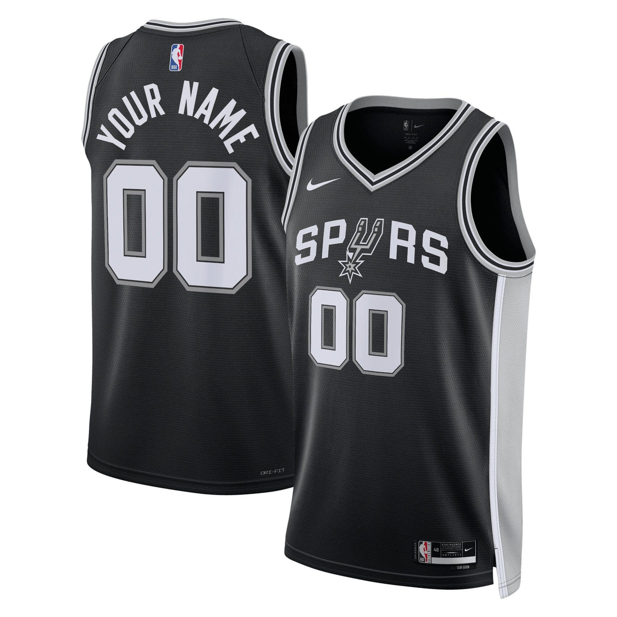 San Antonio Spurs Icon Swingman Jersey - Custom product image 1, provided for visual reference and product detail review