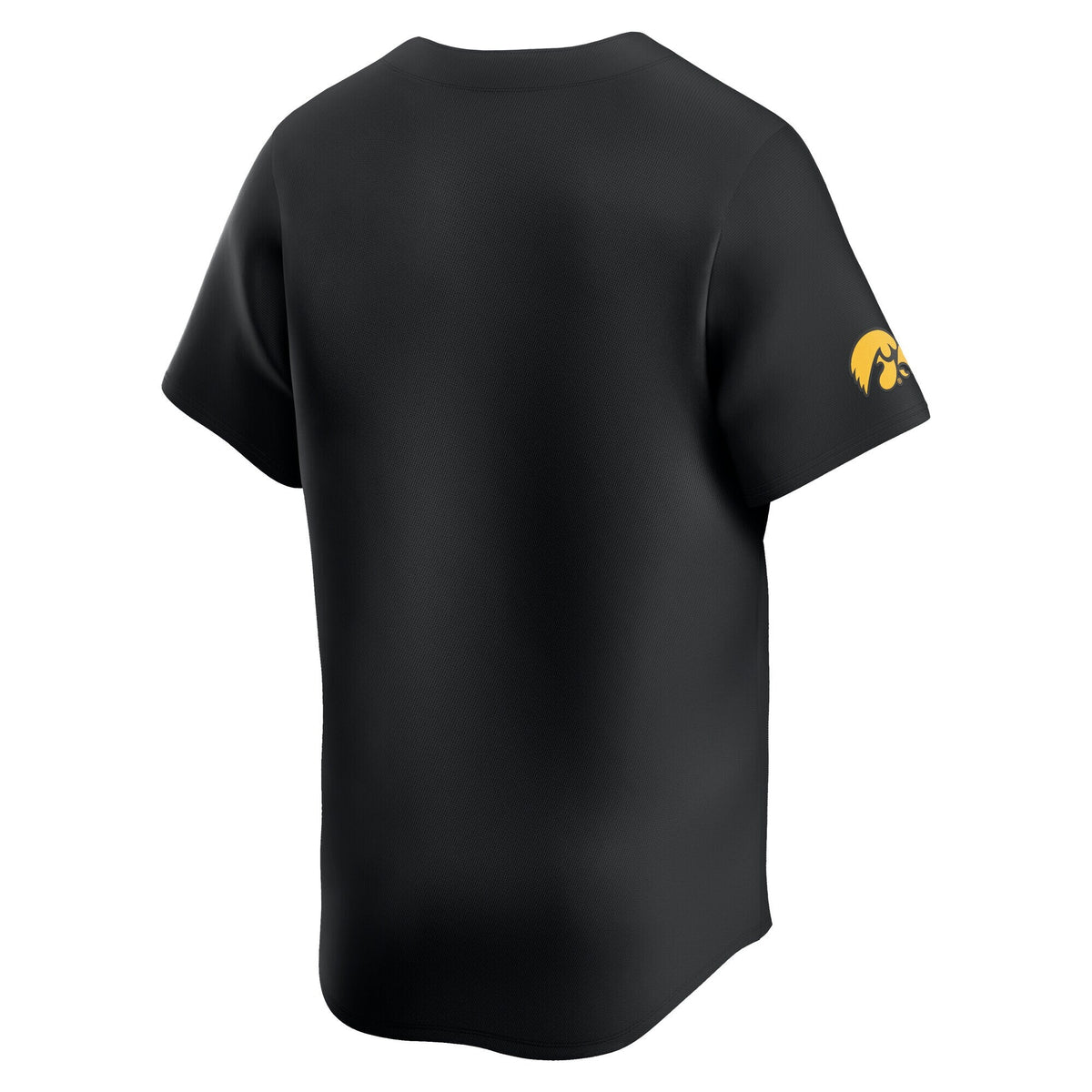 Black Iowa Hawkeyes Home Limited Baseball Jersey product image 4, provided for visual reference and product detail review