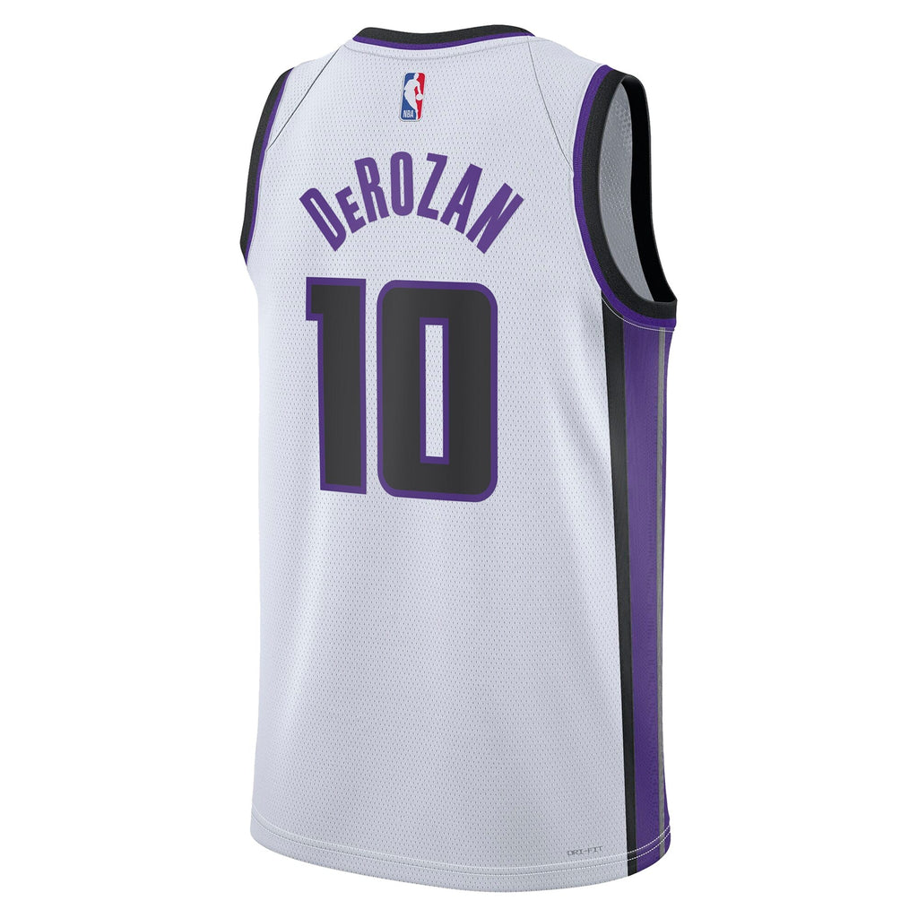 Sacramento Kings Association Edition Swingman Jersey - White - DeMar DeRozan product image 4, provided for visual reference