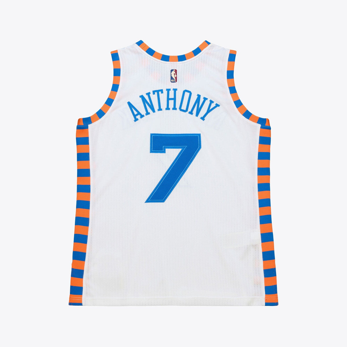 Carmelo Anthony White New York Knicks 2015-16 Hardwood Classics Authentic Jersey product image 3, provided for visual