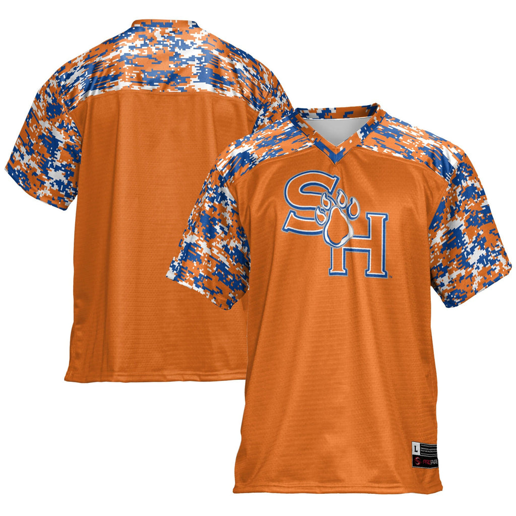 Sam Houston State Bearkats Football Jersey - Orange product image 1, provided for visual reference and product detail review