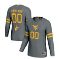 West Virginia Mountaineers NIL Pick-A-Player Lightweight Volleyball Jersey - Gray product image 1, provided for visual
