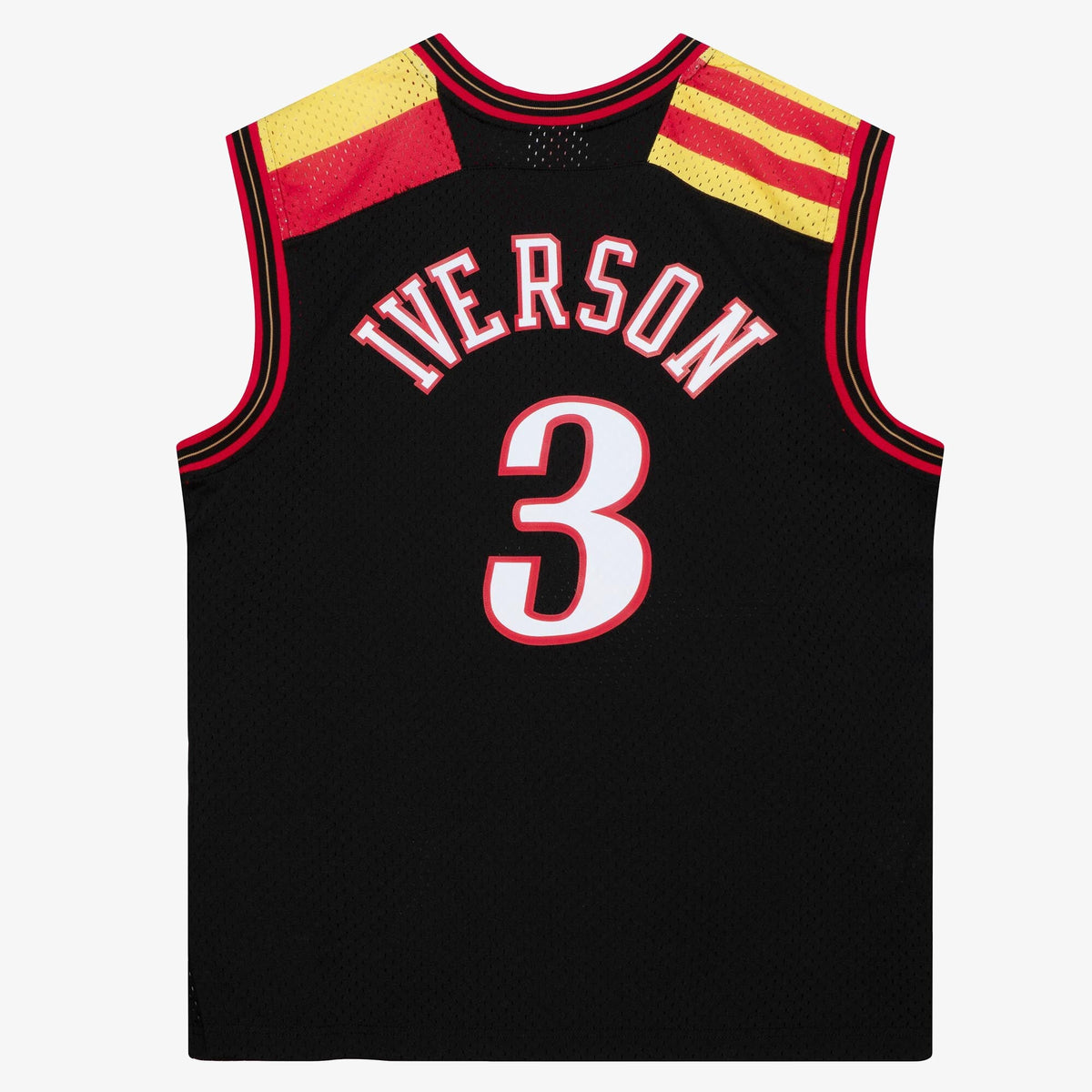 Philadelphia 76ers Allen Iverson 2006 Alternate Spain Authentic Jersey - Black product image 4, provided for visual