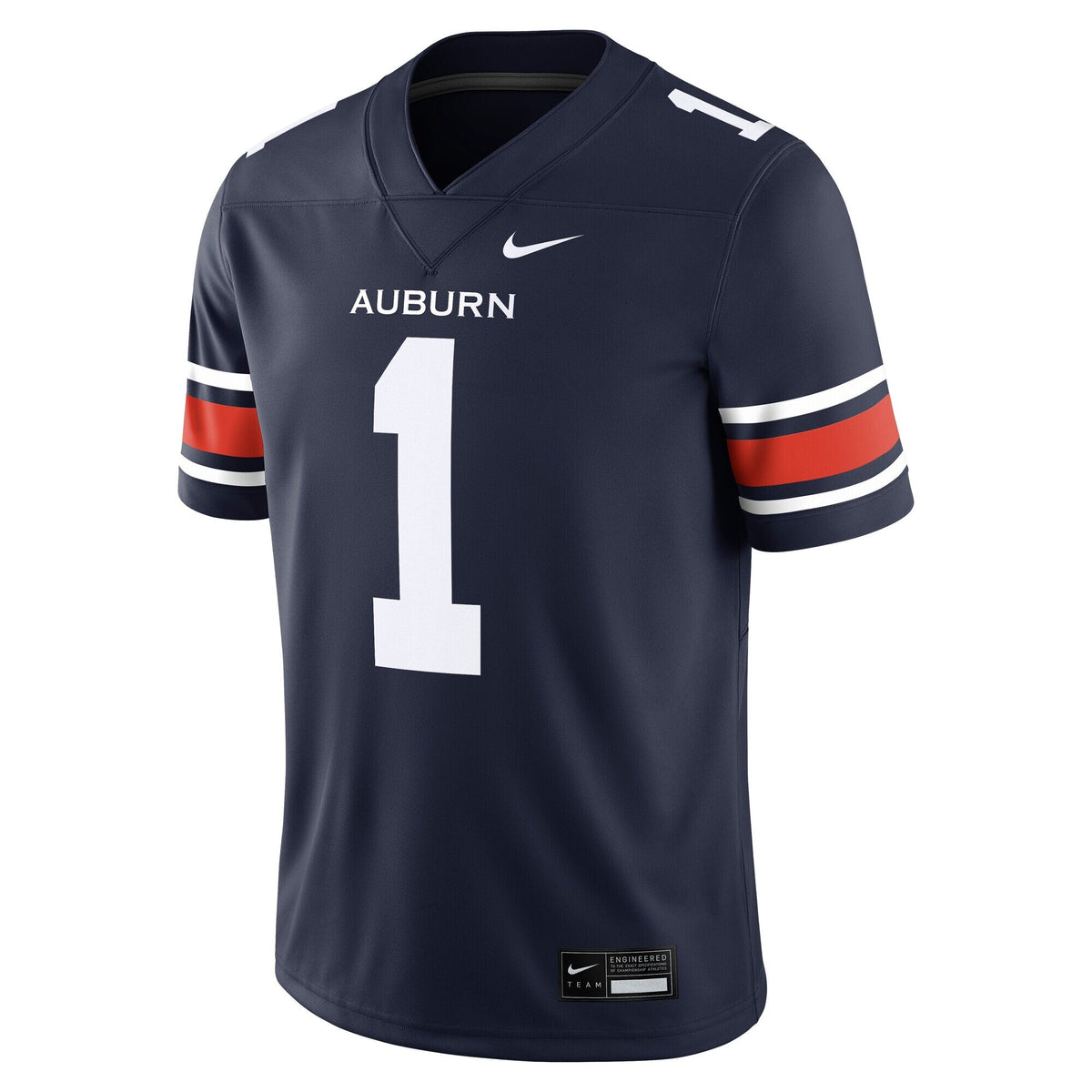 Auburn Tigers Home Football Game Jersey - Navy product image 3, provided for visual reference and product detail review
