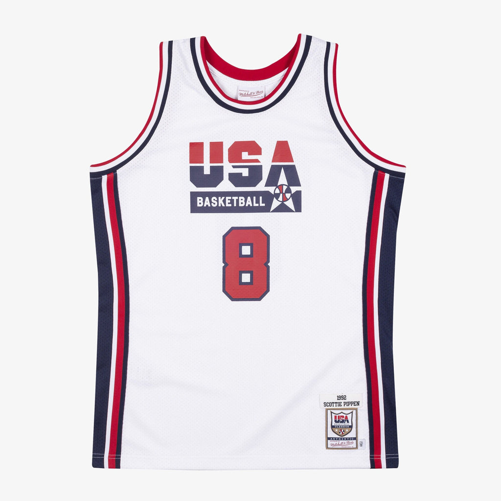 USA Basketball Authentic Jersey Scottie Pippen 1992 product image 1, provided for visual reference and product detail review