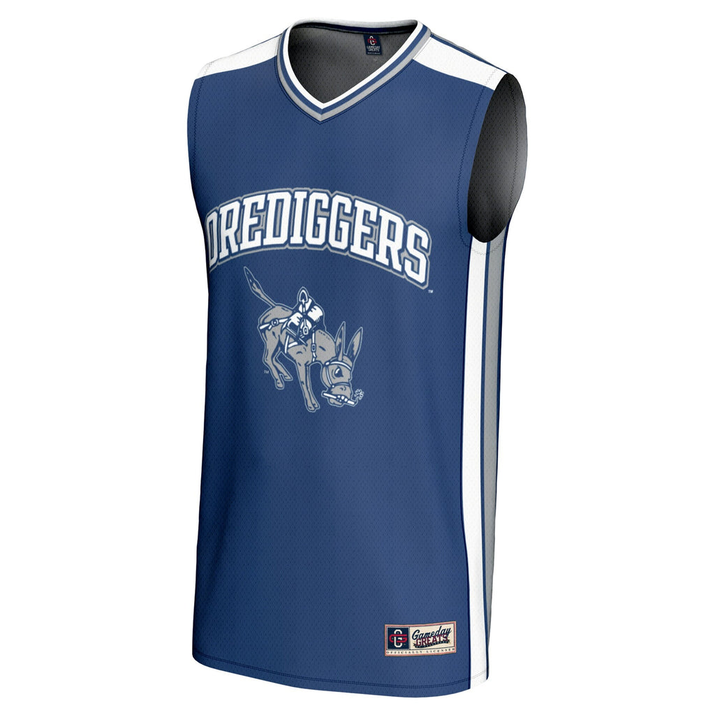 Colorado School of Mines Orediggers Spirit Basketball Jersey - Blue product image 3, provided for visual reference and