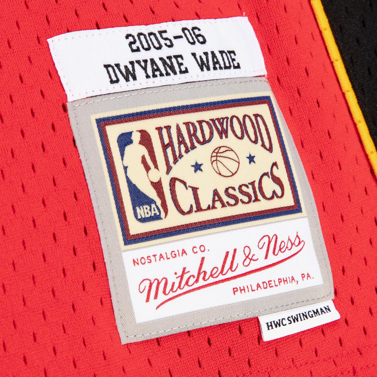 Miami Heat Swingman Jersey Alternate Dwayne Wade 2005-06 product image 5, provided for visual reference and product detail