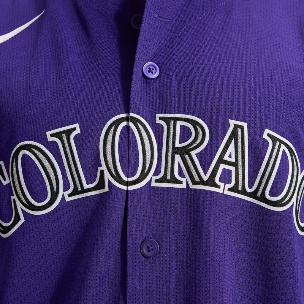 Colorado Rockies Purple Alternate Limited Jersey product image 3, provided for visual reference and product detail review