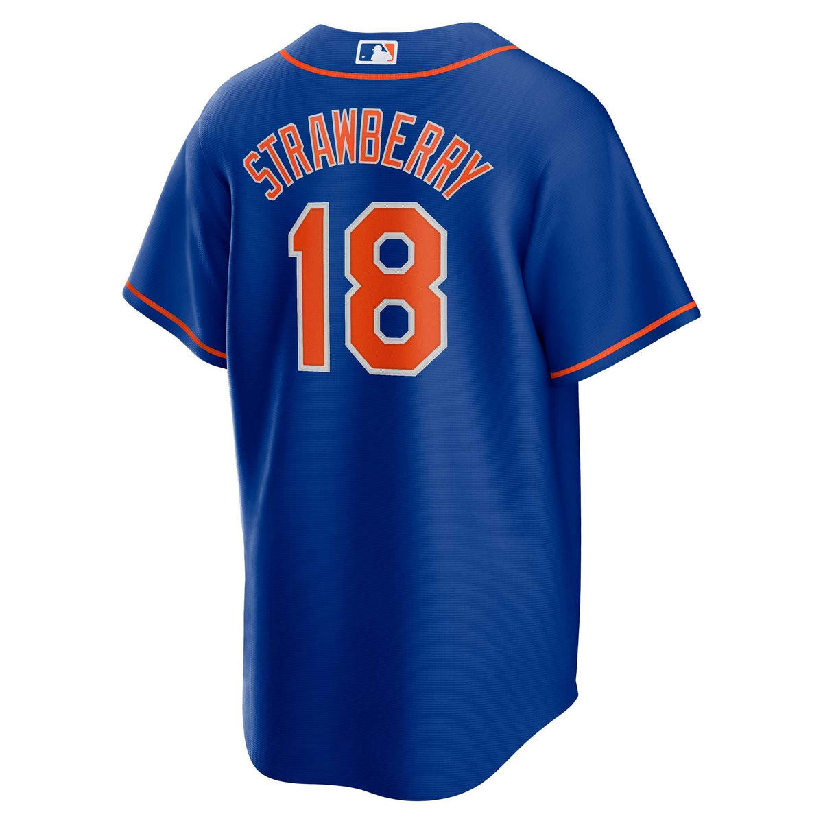 New York Mets Darryl Strawberry Royal Alternate Replica Player Jersey product image 4, provided for visual reference and