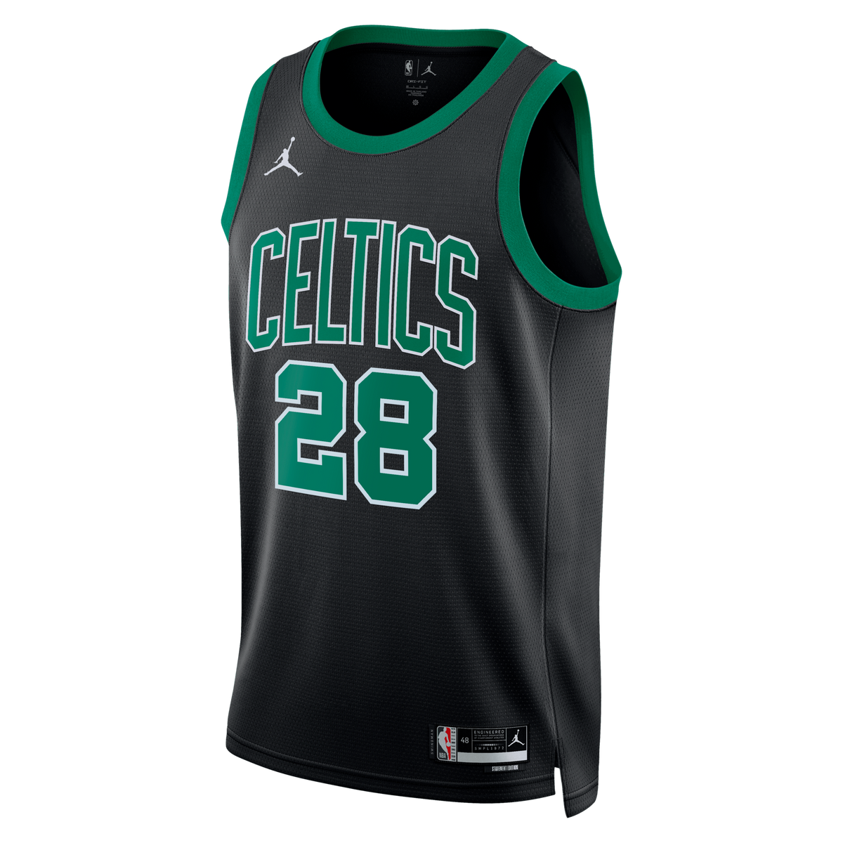 Boston Celtics Statement Edition Swingman Jersey - Black - Hugo González product image 3, provided for visual reference and