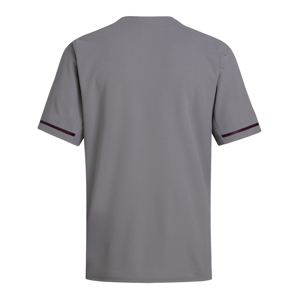 Texas A&M Aggies Replica Baseball Jersey - Gray product image 4, provided for visual reference and product detail review