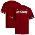NC State Wolfpack Replica Baseball Jersey - Red product image 1, provided for visual reference and product detail review