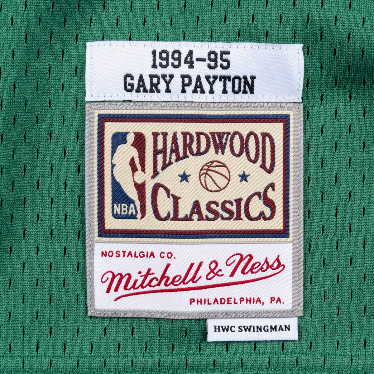 Seattle Supersonics Swingman Jersey Road Gary Payton 1994 product image 4, provided for visual reference and product detail