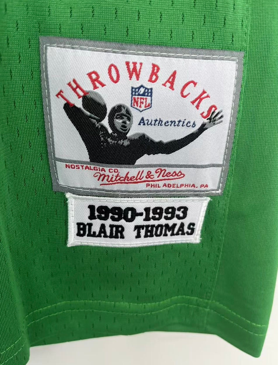 Blair Thomas 1990-93 New York Jets Official NFL Mitchell & product image 3