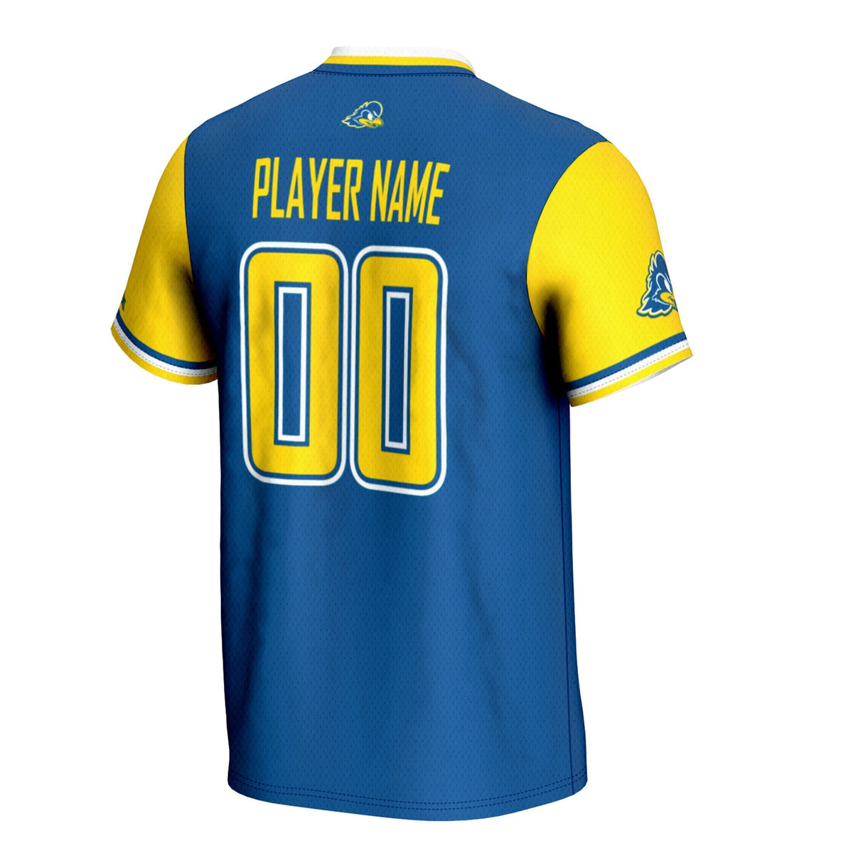 Delaware Fightin' Blue Hens NIL Pick-A-Player Lightweight Softball Jersey - Royal product image 4, provided for visual