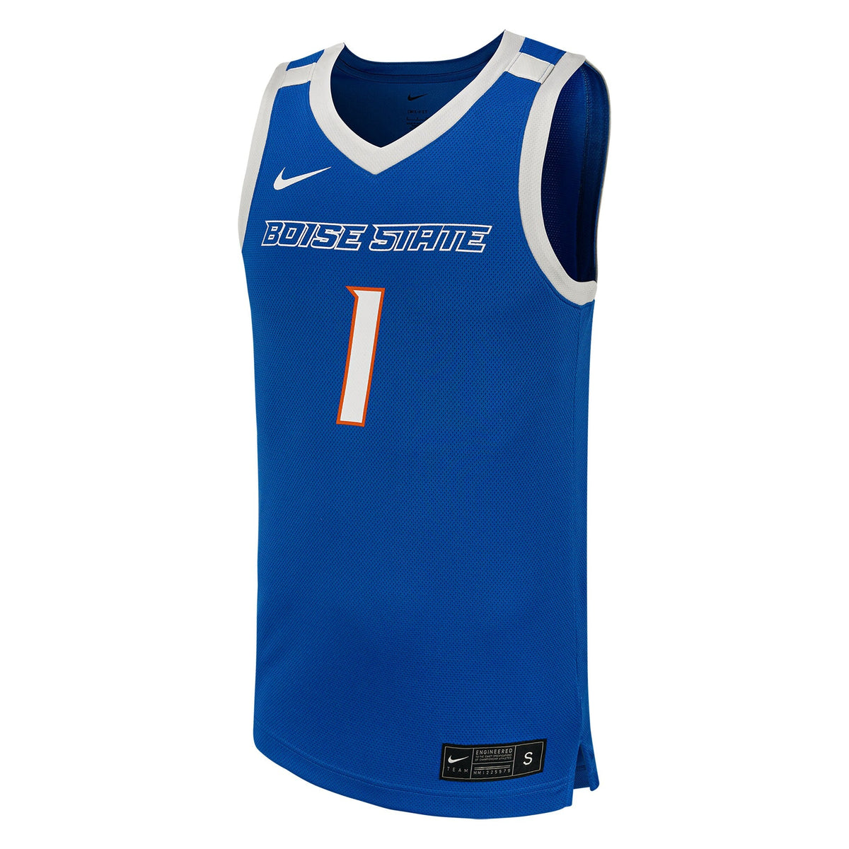 #1 Boise State Broncos Replica Basketball Jersey - Royal product image 3, provided for visual reference and product detail