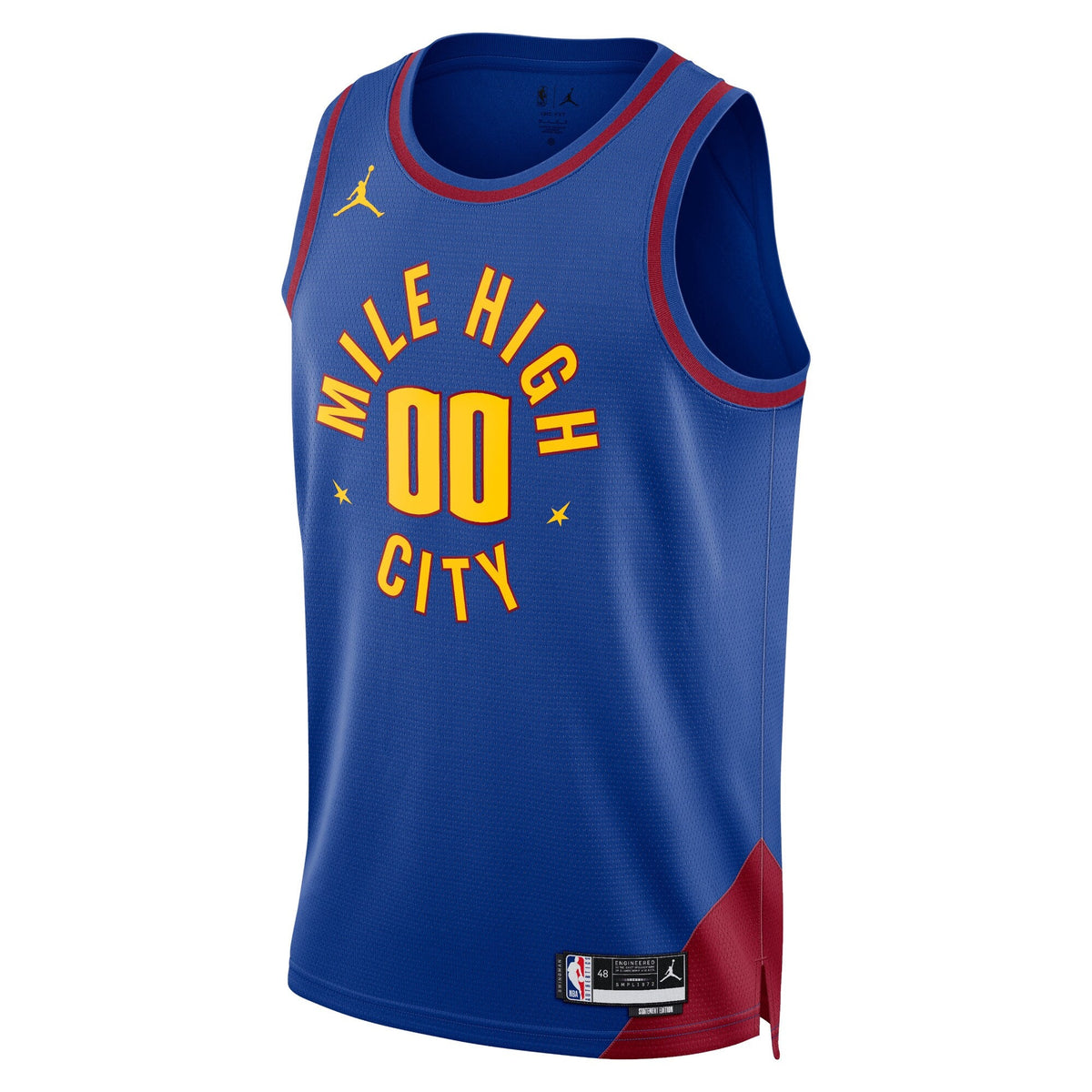 Denver Nuggets Statement Swingman Jersey - Custom product image 2, provided for visual reference and product detail review
