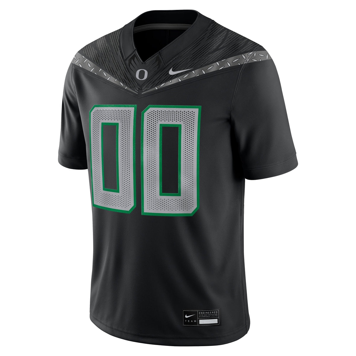 Oregon Ducks NIL Pick-A-Player Game Jersey - Black product image 3, provided for visual reference and product detail review