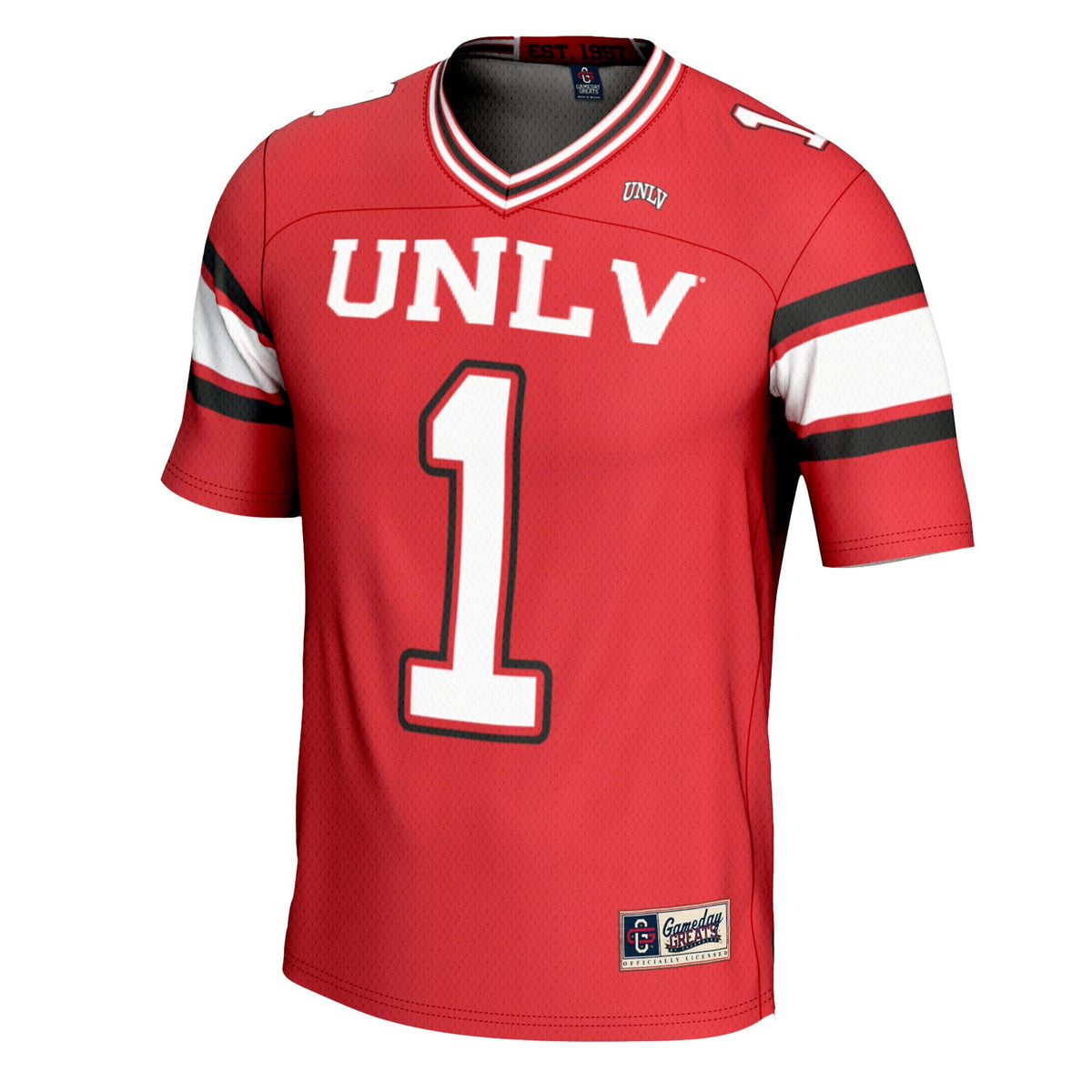#1 UNLV Rebels Football Jersey - Cardinal product image 3, provided for visual reference and product detail review