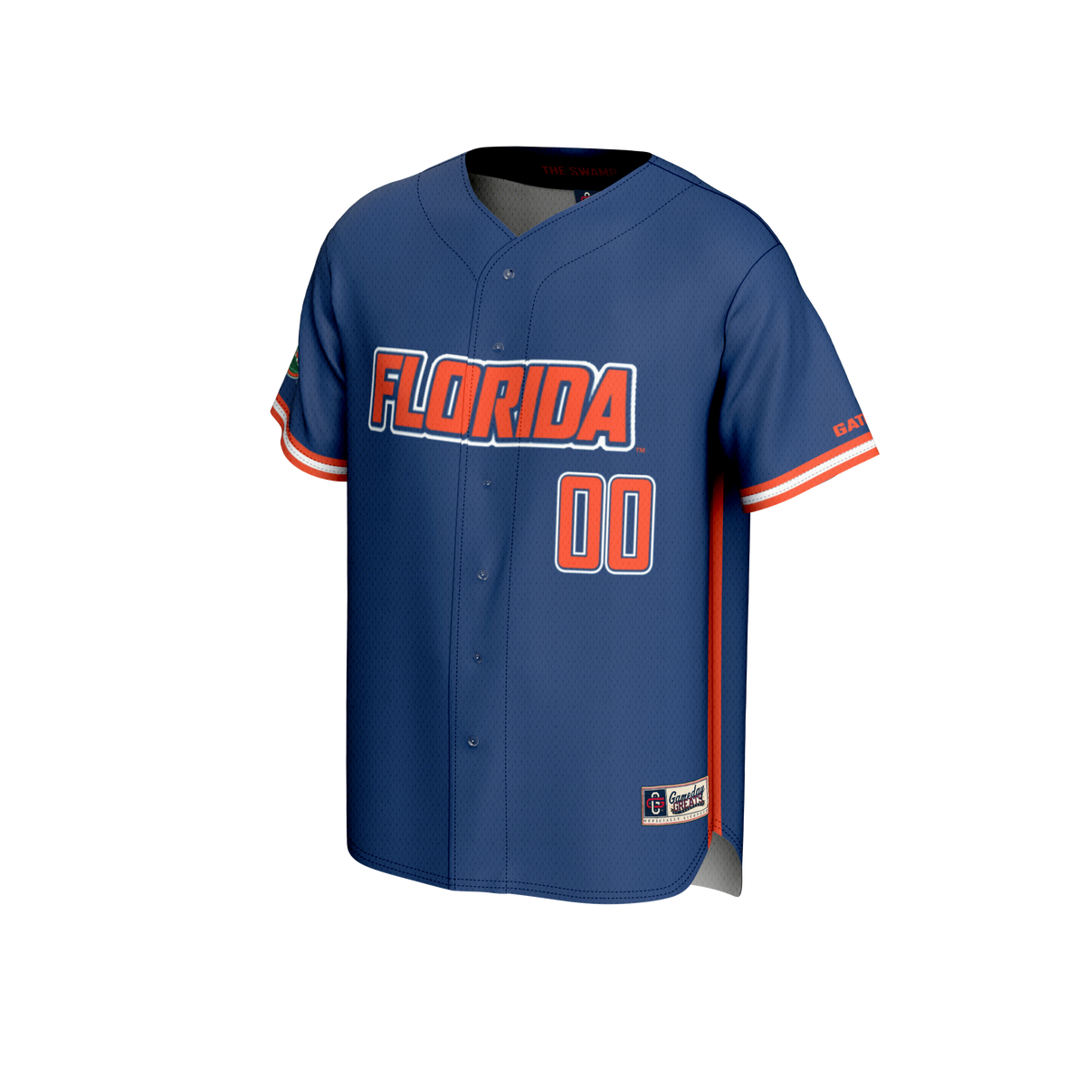 Florida Gators NIL Pick-A-Player Lightweight Baseball Jersey - Royal product image 3, provided for visual reference and
