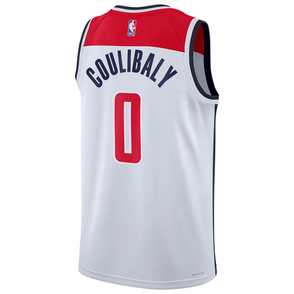 Washington Wizards Association Edition Swingman Jersey - White - Bilal Coulibaly product image 4, provided for visual