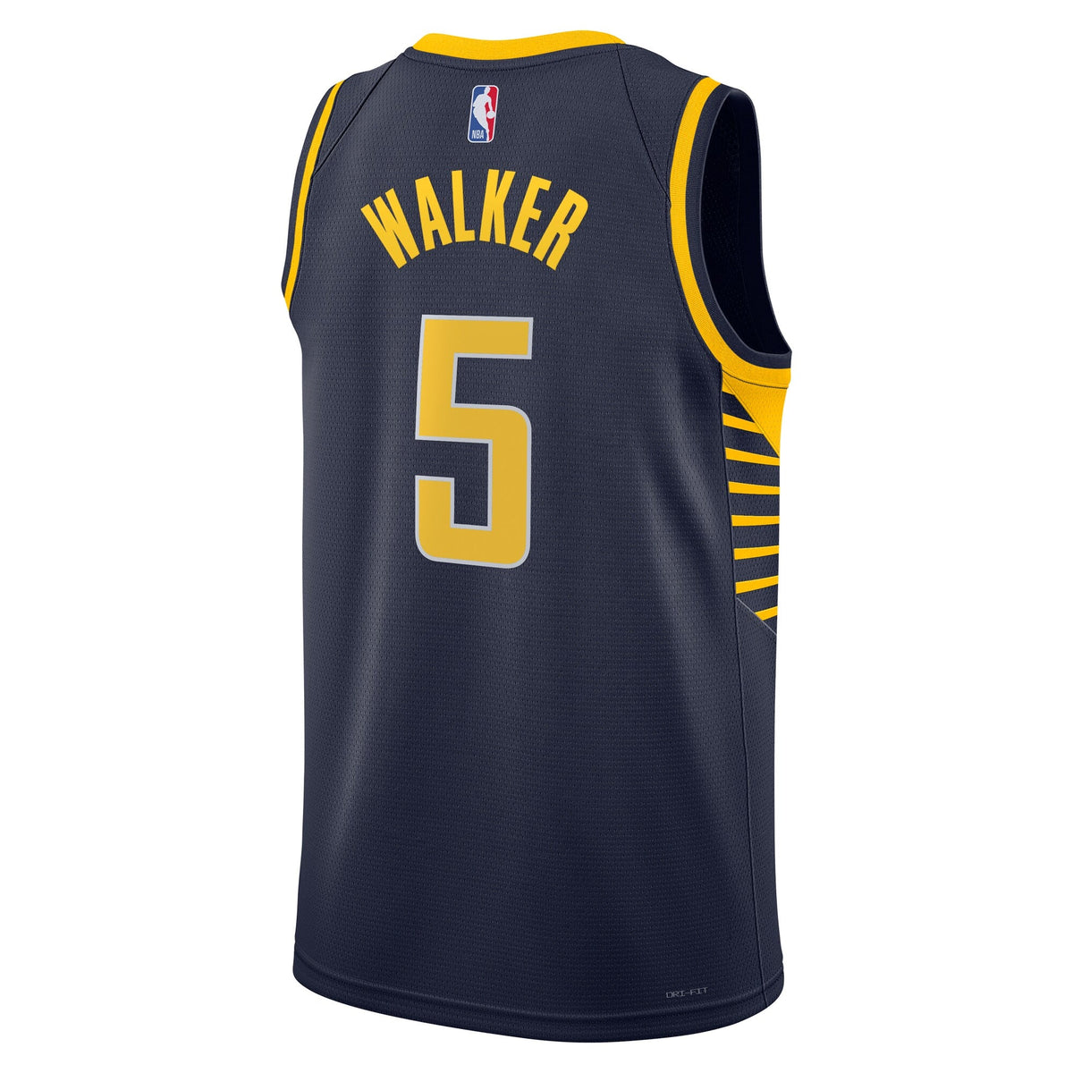 Indiana Pacers Icon Edition Swingman Jersey - Navy - Jarace Walker product image 4, provided for visual reference and