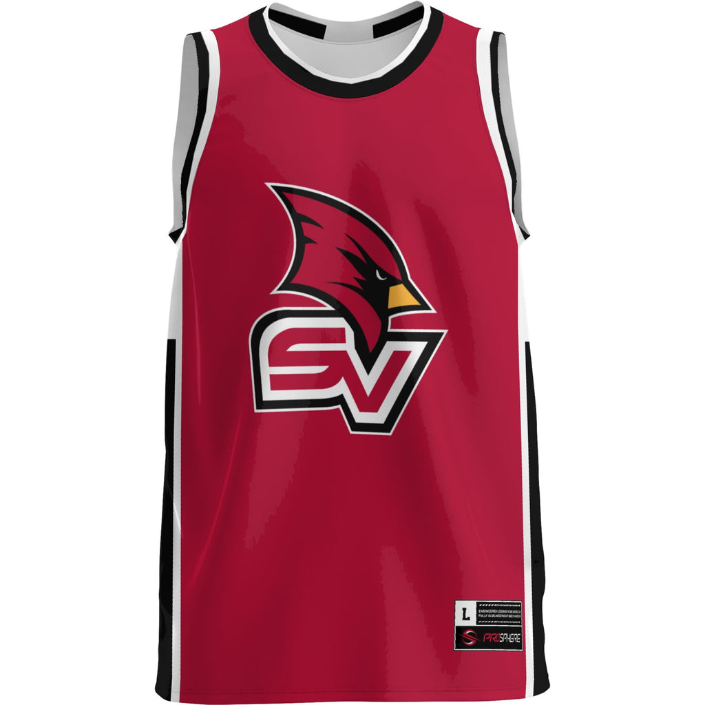 Saginaw Valley State Cardinals Lightweight Basketball Jersey - Red product image 3, provided for visual reference and