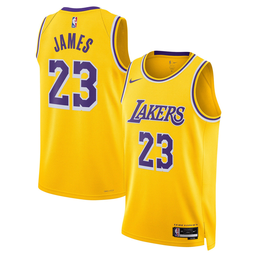 Los Angeles Lakers Icon Swingman Jersey - Lebron James product image 2, provided for visual reference and product detail